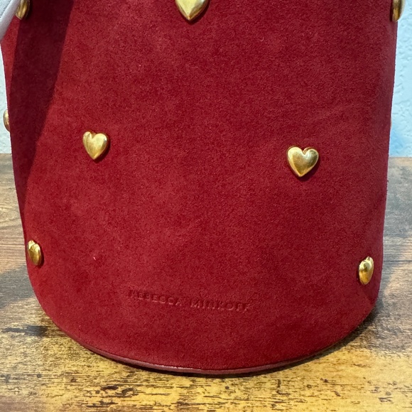 Rebecca Minkoff Small Heart Bucket Purse - Cayenne - Picture 5 of 8